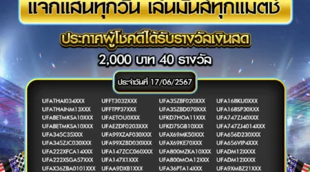 ประกาศผลกิจกรรม 17 มิถุนายน 2567