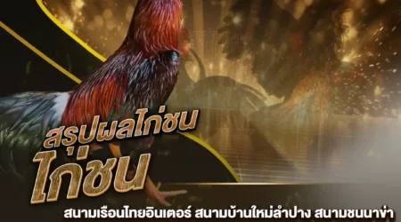 ผลไก่ชน 12 กรกฎาคม 2567