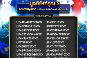 ประกาศผลกิจกรรม 05 กรกฎาคม 2567