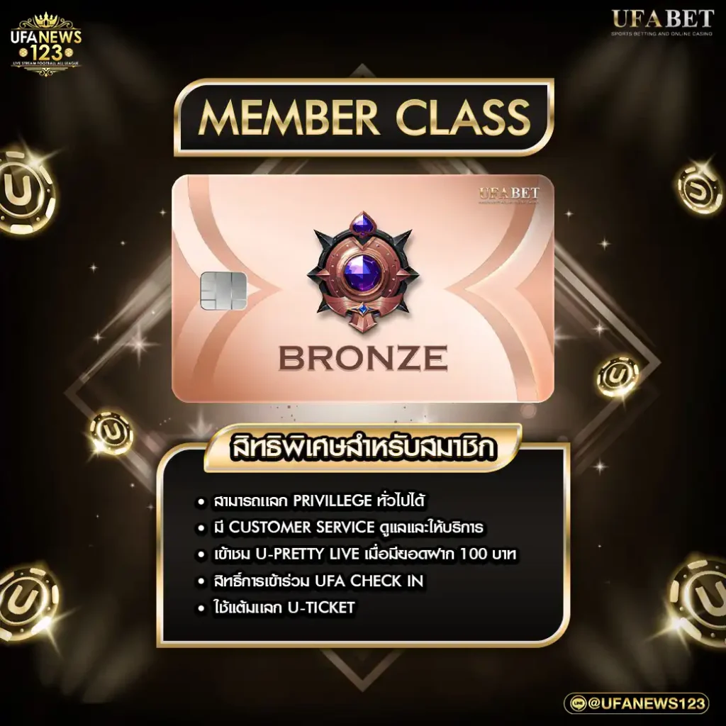 ลูกค้าแรงค์คลาส Bronze