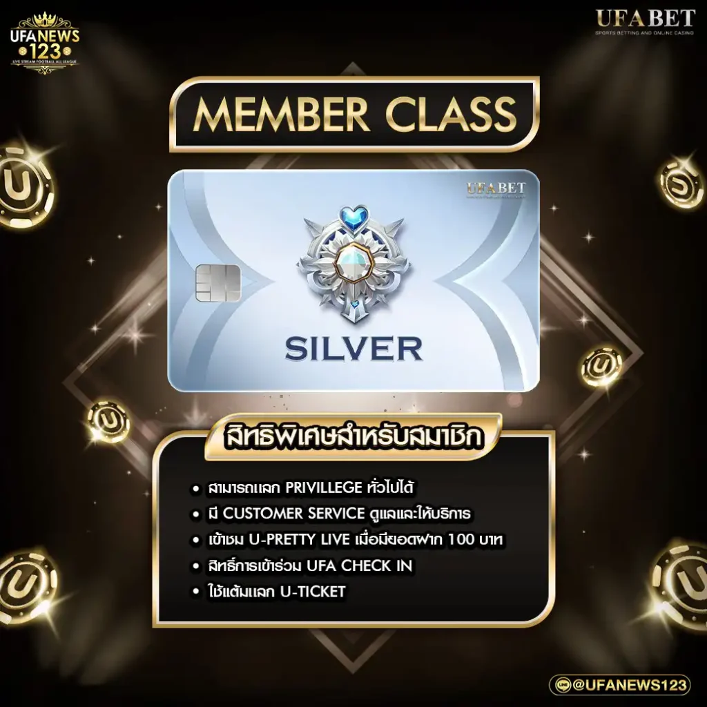 ลูกค้าแรงค์คลาส Silver