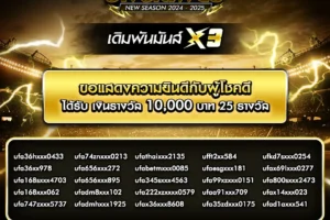 ประกาศผลกิจกรรม 04 กันยายน 2567