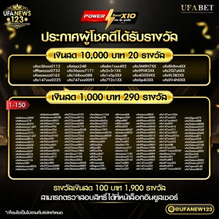 ประกาศผลกิจกรรม 02 พฤศจิกายน 2567