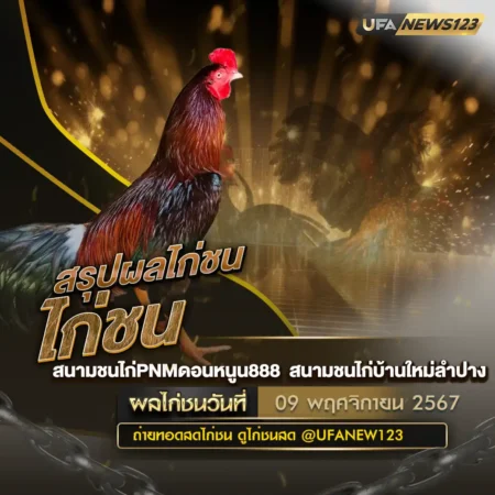 ผลไก่ชน 08 พฤศจิกายน 2567