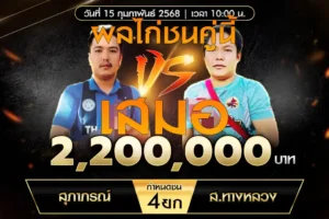 เทปไก่ชน สุภาภรณ์ VS ส.ทางหลวง 15 กุมภาพันธ์ 2568