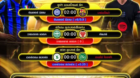 ทีเด็ดบอล 06 พฤษภาคม 2568
